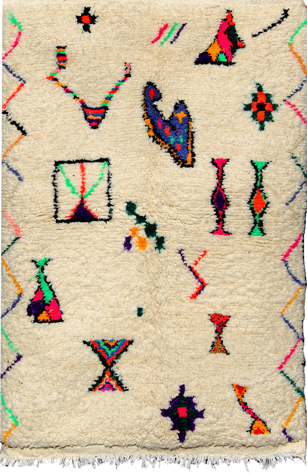 Minimalist Moroccan: Contemporary Akhnif Rug