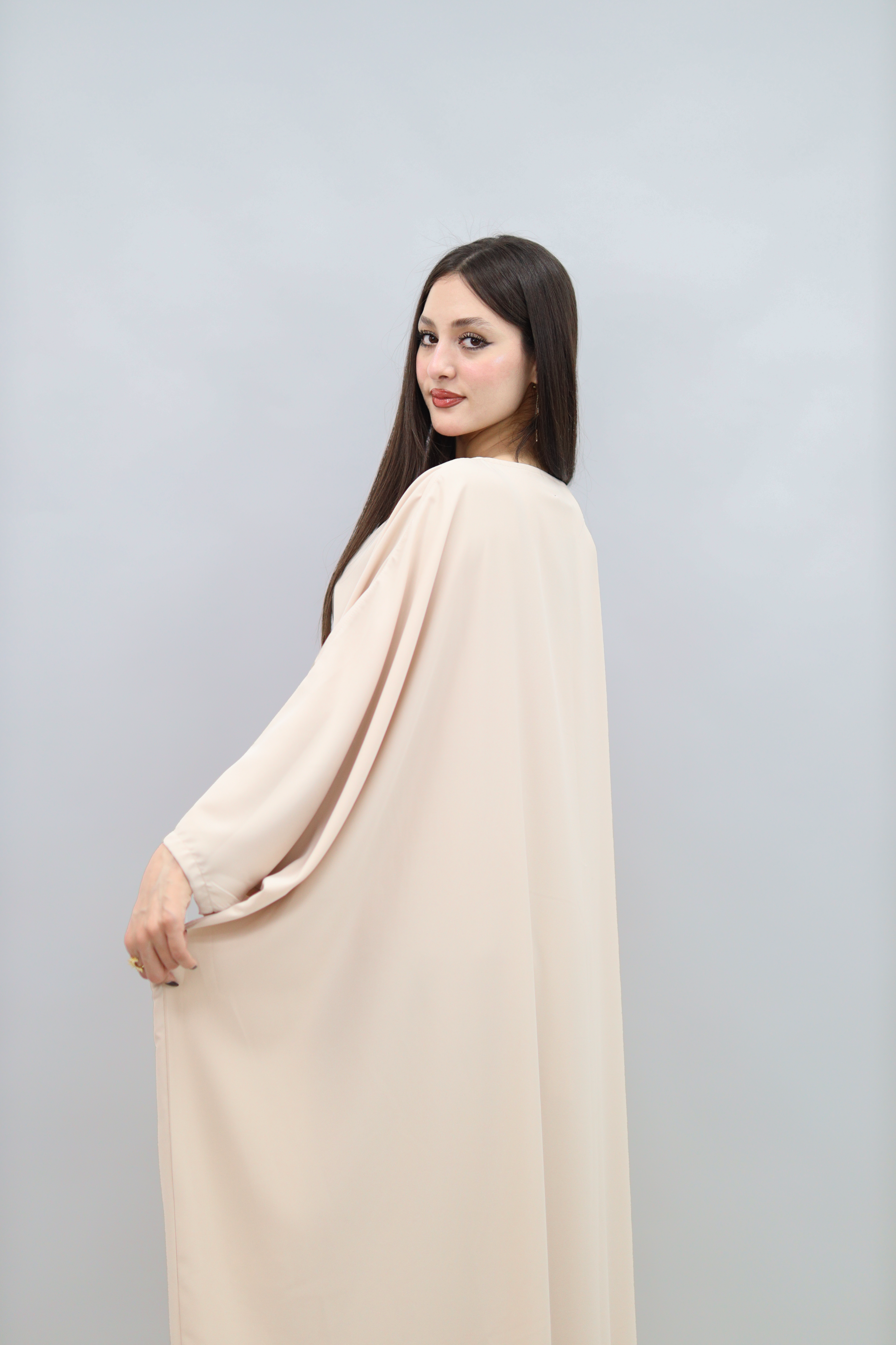 Elegant Flow Gandoura – Pastel Edition