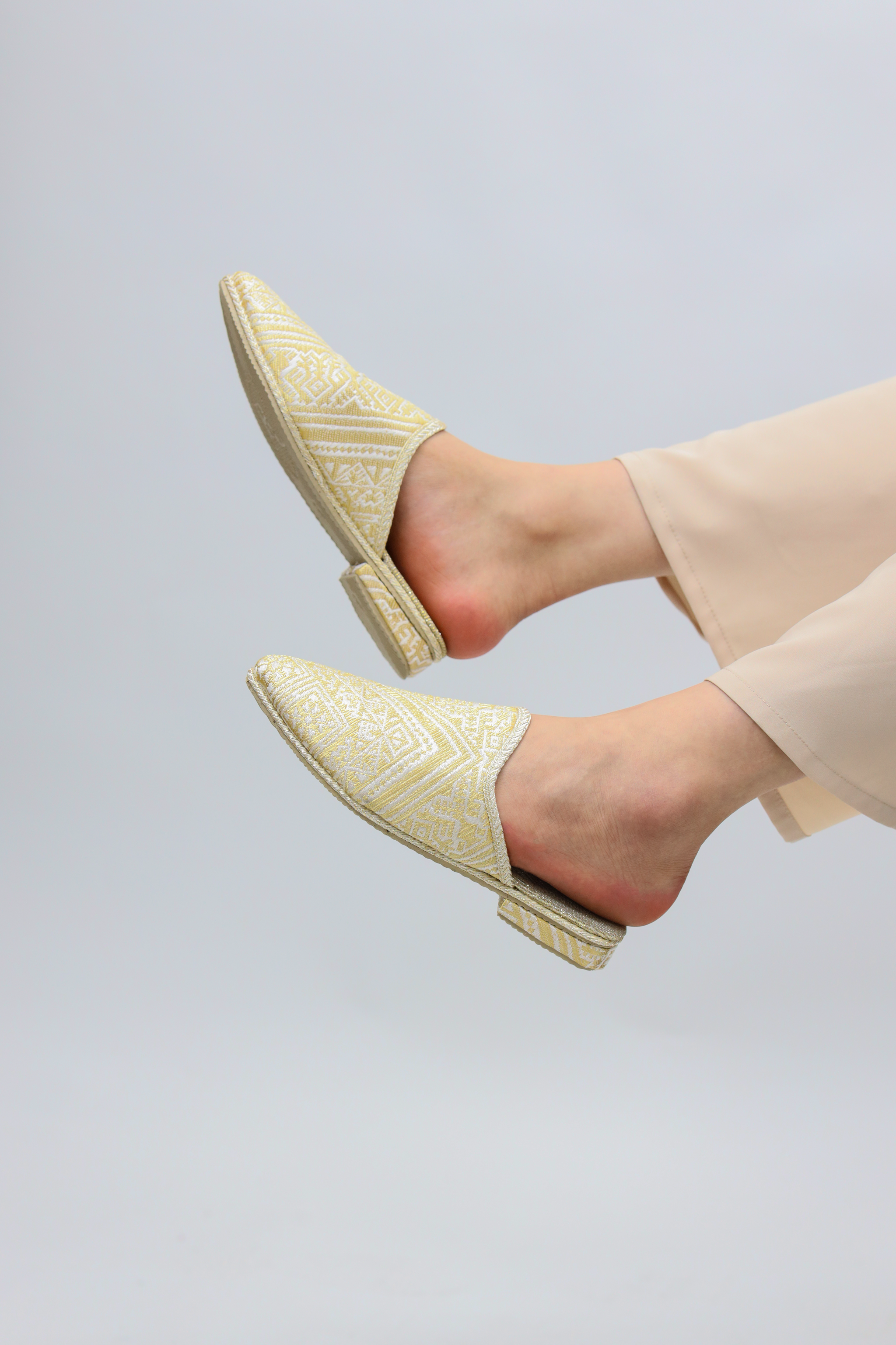Handmade Embroidered Slippers